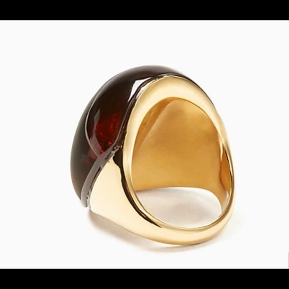 NWT KATE SPADE ♠️ TORTOISE MOOD RESIN RING - 6 - Picture 3 of 4